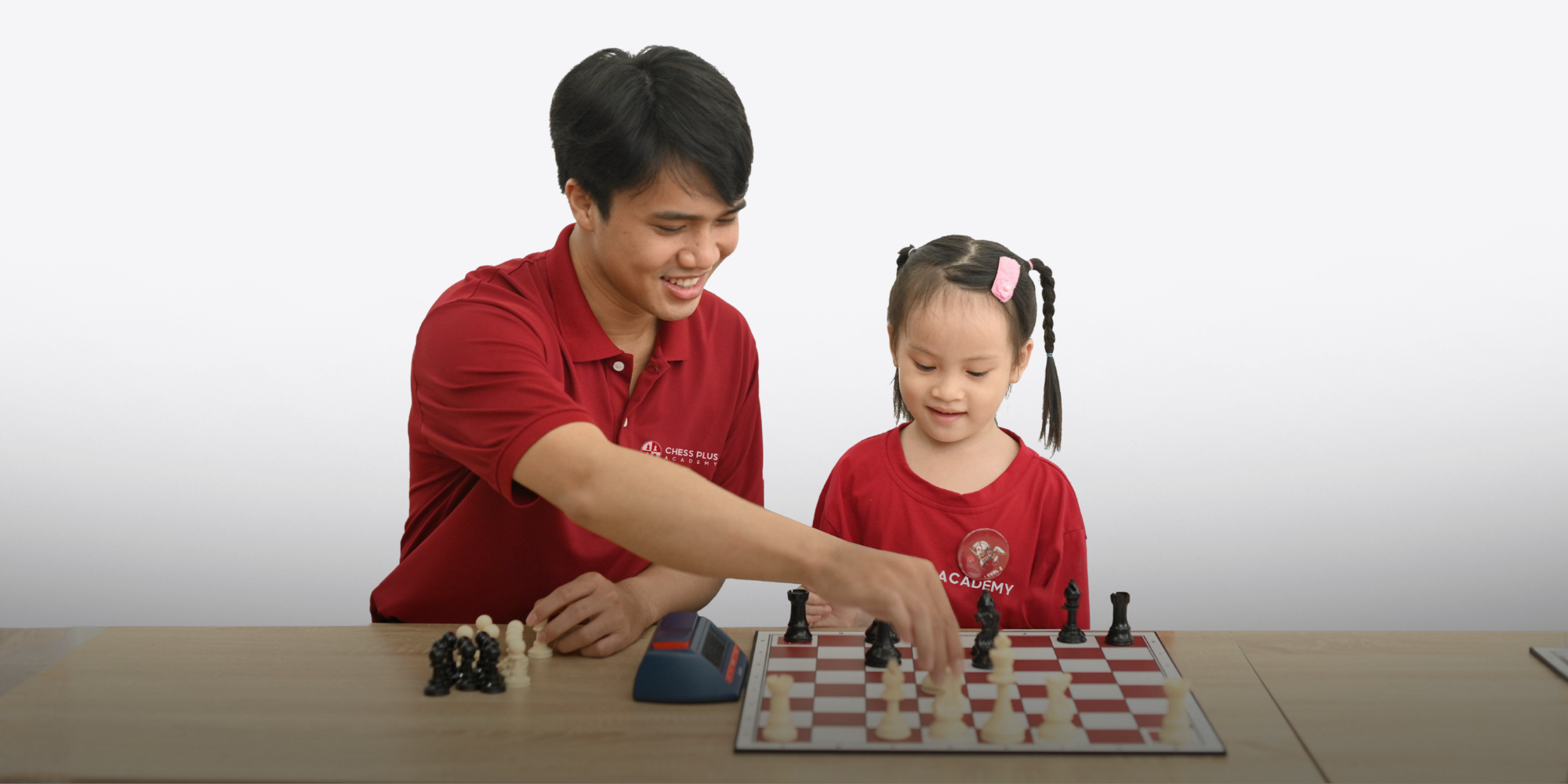 Guided by experienced chess coaches